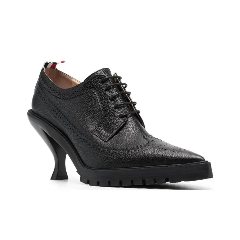 THOM BROWNE Longwing Brogues With Sculpted Heel-2