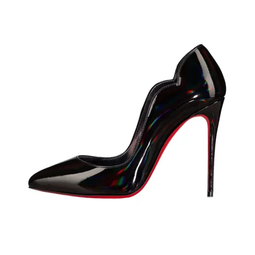 CL LUBOTING Slim Heel High Heels Women's Black