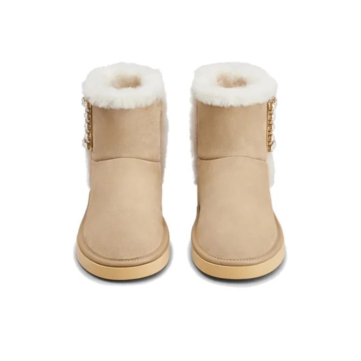 Roger Vivier Winter Viv Ankle Boots Women's Brown-3