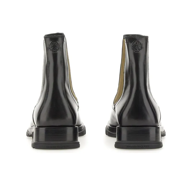 Alexander McQueen Stack Chelsea Ankle Boots-4