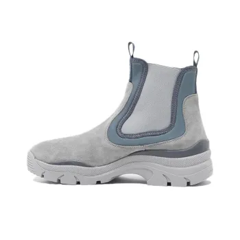 John Elliott Short Chelsea Boots Men's Gray