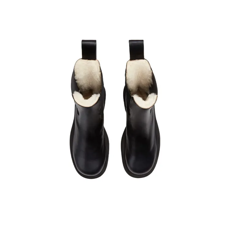 Bottega Veneta Slip On Lug Ankle Boots Women's-2