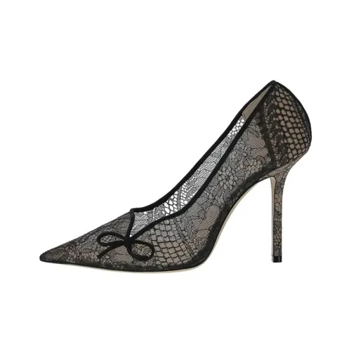 Jimmy Choo Slim Heel High Heels 10cm Women's Black