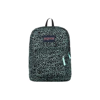 JanSport Fabric Backpack Unisex Water-Flush Lotus