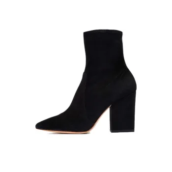 Loeffler Randall Isla Ankle Boots 9cm Women's Black