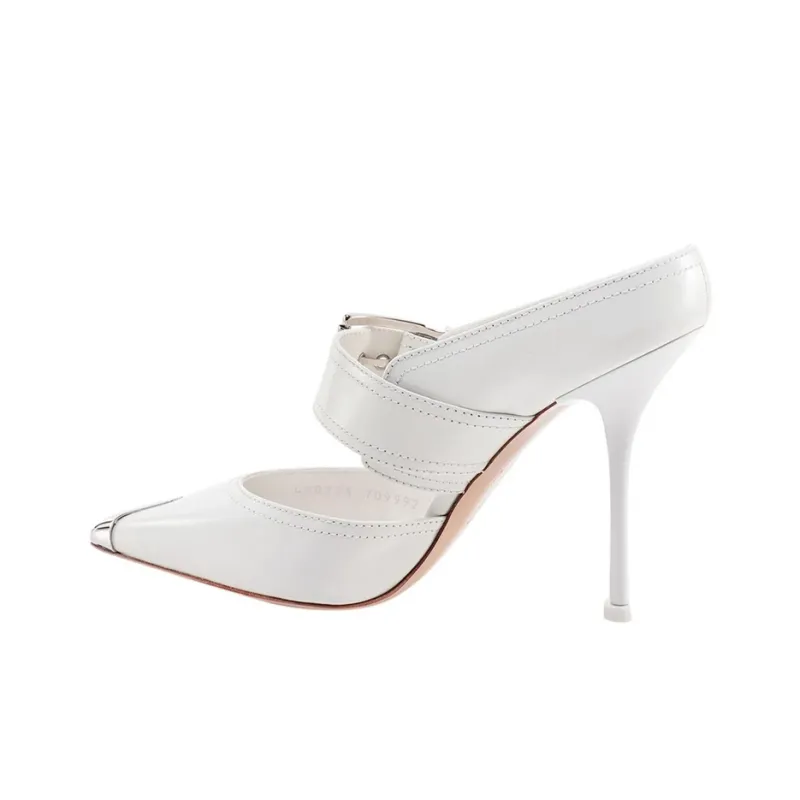Alexander McQueen Pointed-toe 100mm Mules-2