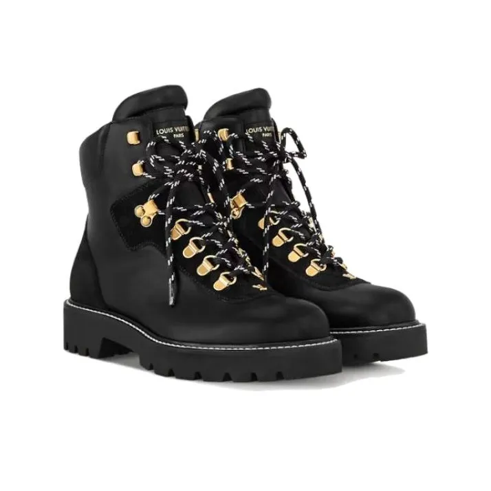 LOUIS VUITTON Territory Short Martin Boot Women's Black-2