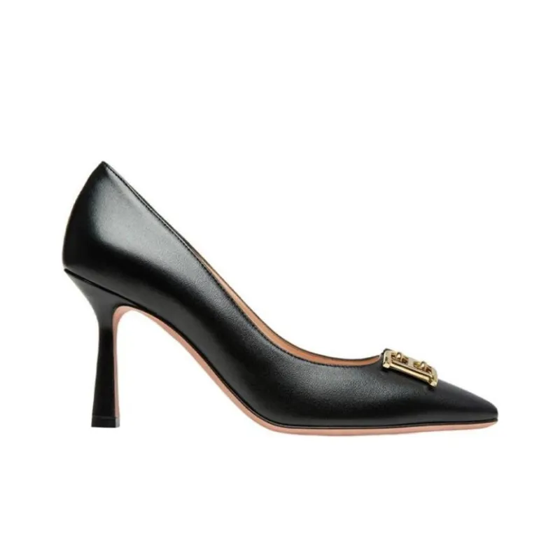 BALLY Slim Heel High Heels 8.5cm Women's Black-1