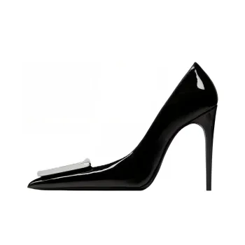 SAINT LAURENT Avenue Pointed Toe Pumps