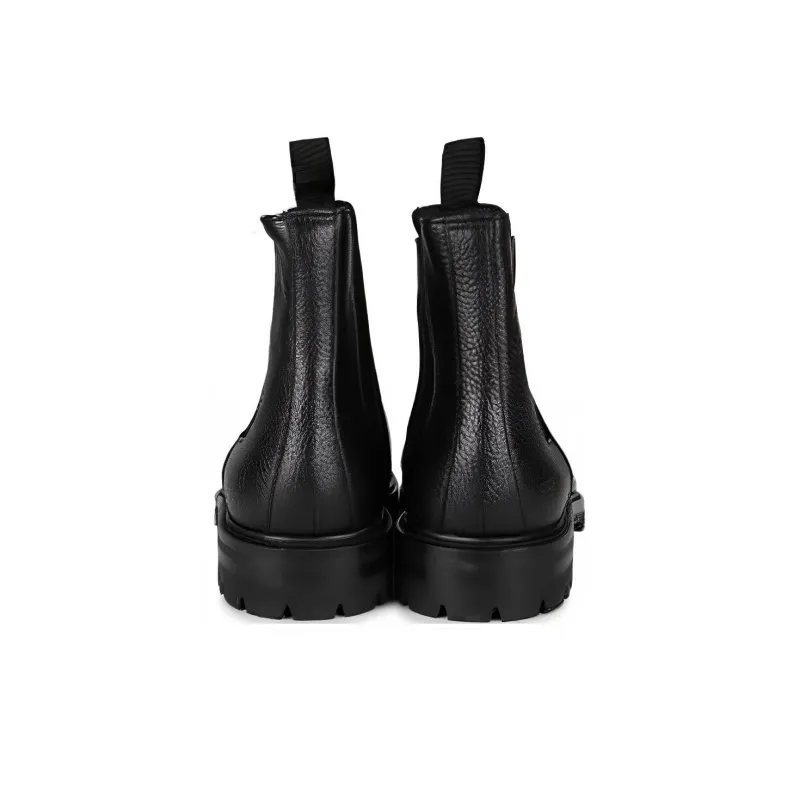 COMMON PROJECTS Short Chelsea Boots Men's Black-3