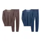 Men's 2 Set (Coffee+Denim Blue)
