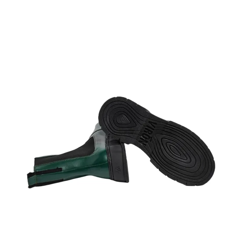 VIRÓN 1997 Forest Apple Chelsea Boots Unisex Green-5