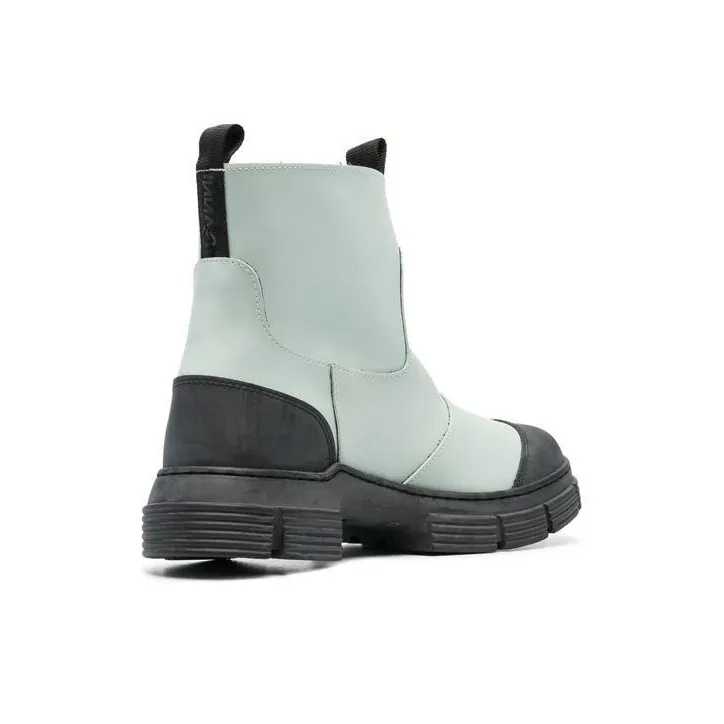 GANNI Chunky Slip-on Boots-3