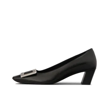 Roger Vivier Belle Vivier Buckle Square Toe Pumps