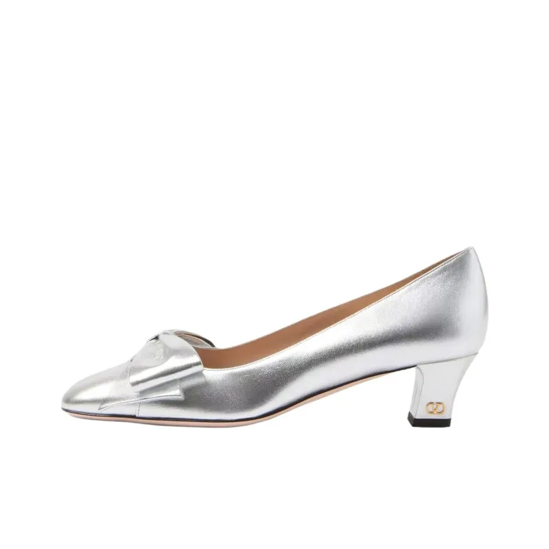 Valentino BOWOW High Heels 4.5cm Women's Silver-0
