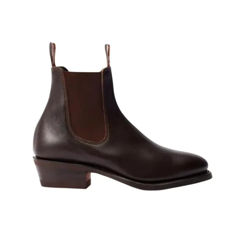 R.M.WILLIAMS Short Chelsea Boots 4.5cm Women's Brown-1
