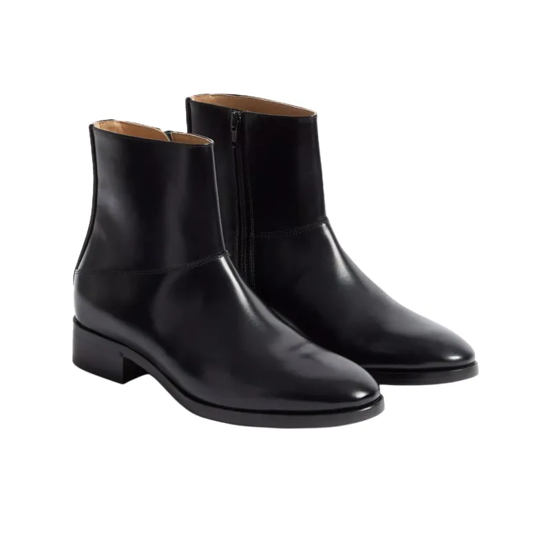 Valentino Ankle Boots Men's Black-2