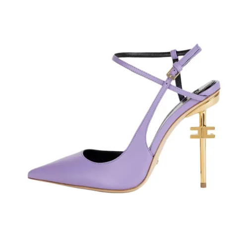 Elisabetta Franchi High Heels 10.5cm Women's Purple