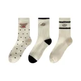 3 Pack Combo 1: Polka Dot+Double Stripe+White Base Brown Puppy