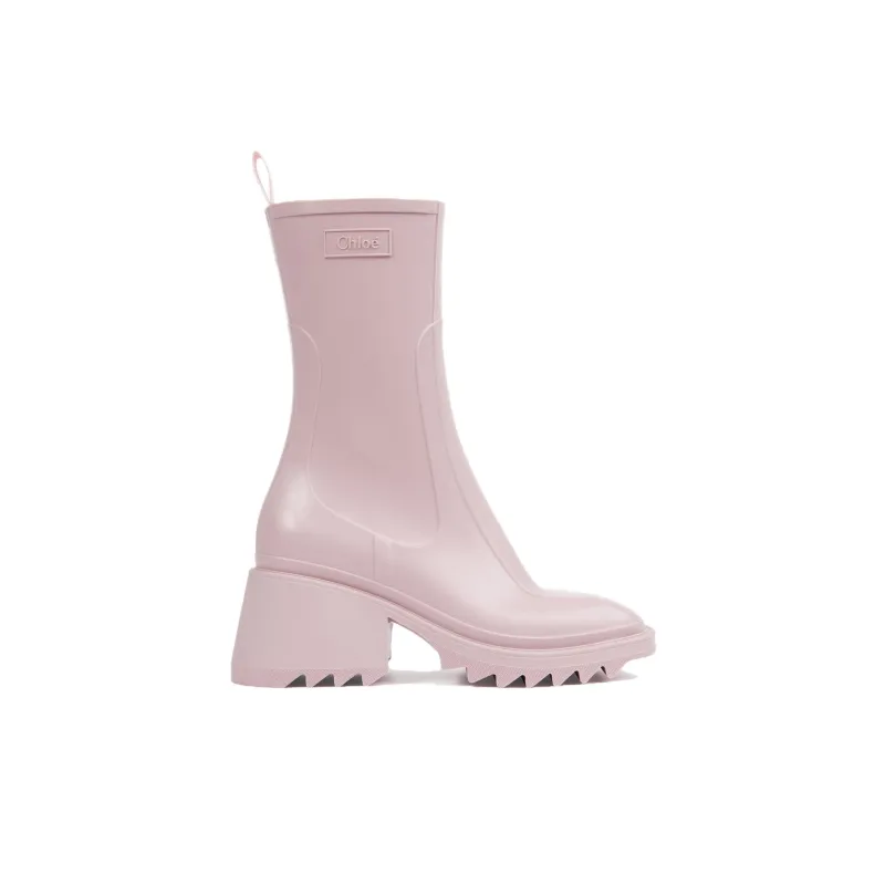 Chloé Ankle Boots Women's Pink-1