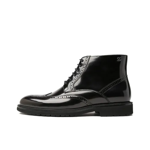 S.T.Dupont Ankle Boots Men Black