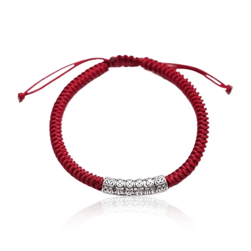 FOREVER MELODY Sterling Silver Rope Bracelets Unisex-0