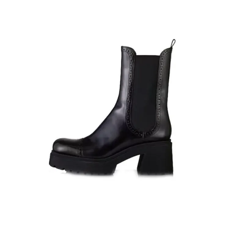 FRAME Short Chelsea Boots 6.5cm Women's Black-0