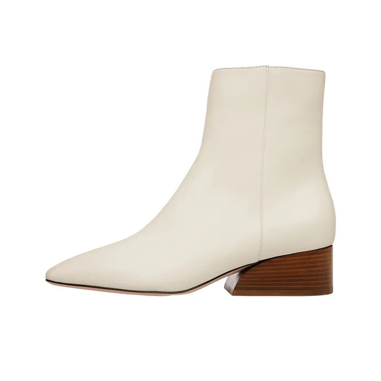 BALLY Glenda Ankle Boots Women's Beige-0