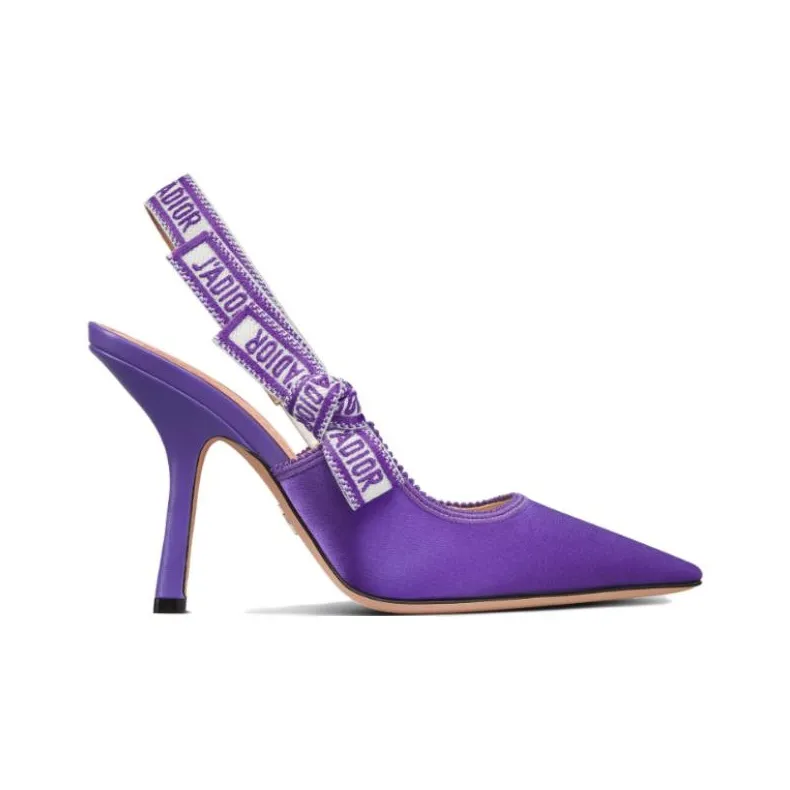 DIOR J'Adior Slim Heel High Heels 10cm Women's Purple-1