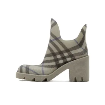 Burberry Rubber Marsh Ankle Boots 6.5cm Women's Gray