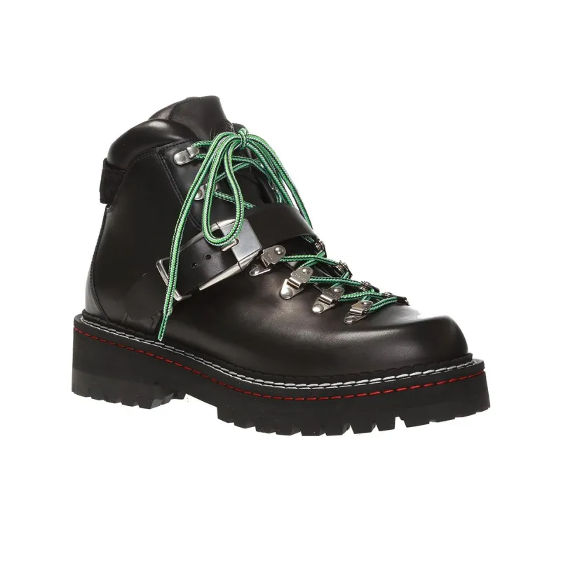 VERSACE Fashion Ankle Boots Men's Black-2