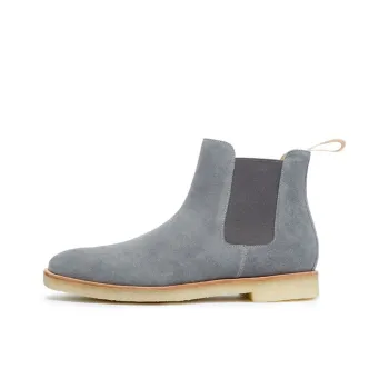 MASCAL Short Chelsea Boots Men's Gray