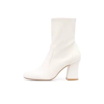stuart weitzman Vida 100mm Leather Boots