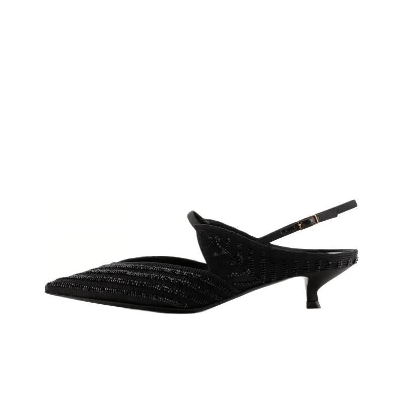GIORGIO ARMANI 35mm Bead-embellished Pumps-0