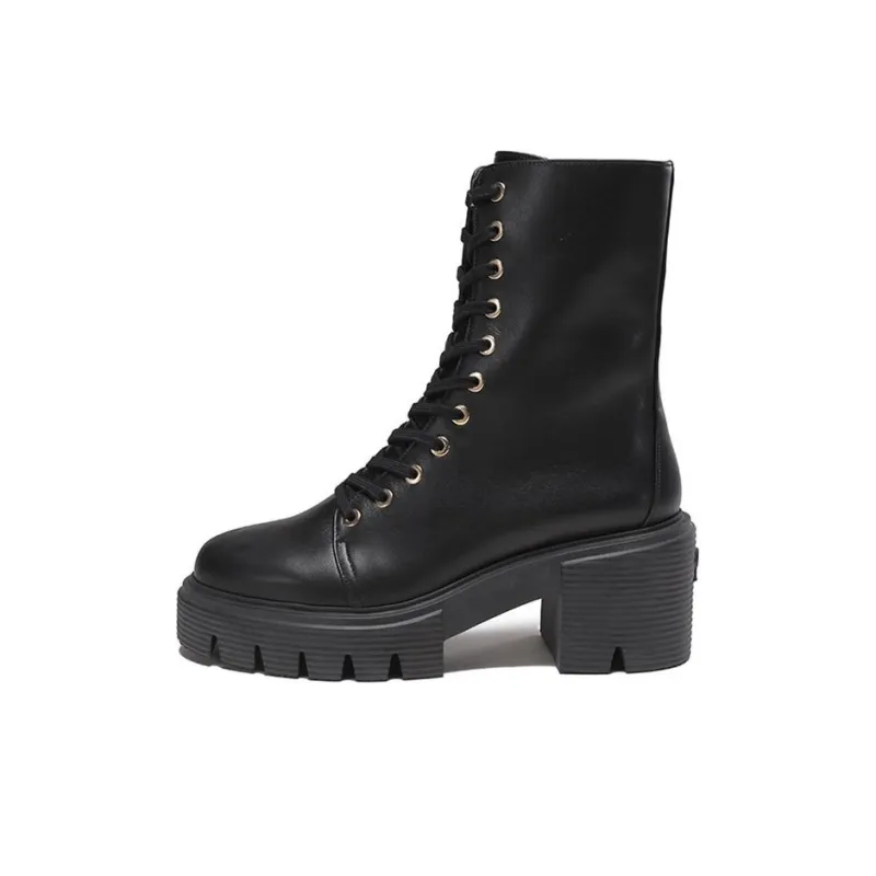 stuart weitzman Soho Lace-up Fastening 70mm Boots-0