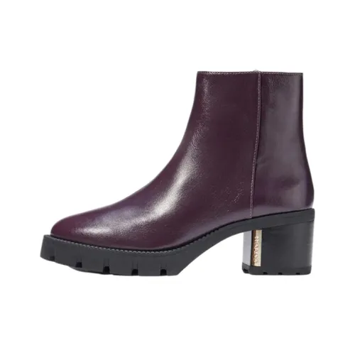 COACH Ankle Boots Women's Z Purple