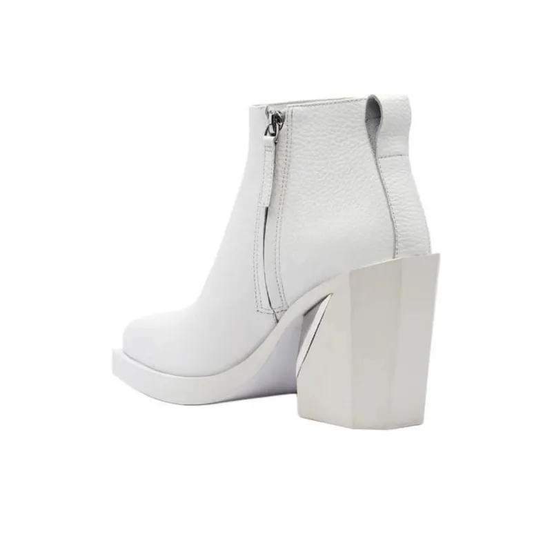 Shaun Ross x UNITED NUDE Ankle Boots Women's White-3