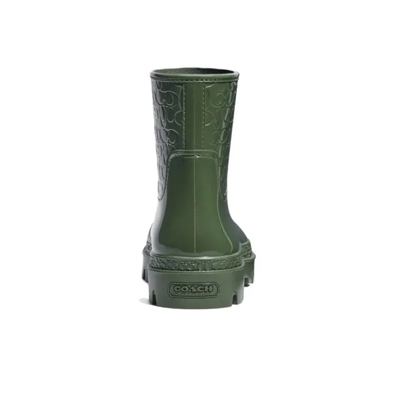 COACH Millie Ankle Boots Women's Green-4