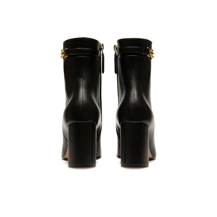BALLY Ankle Boots Women's Black-3