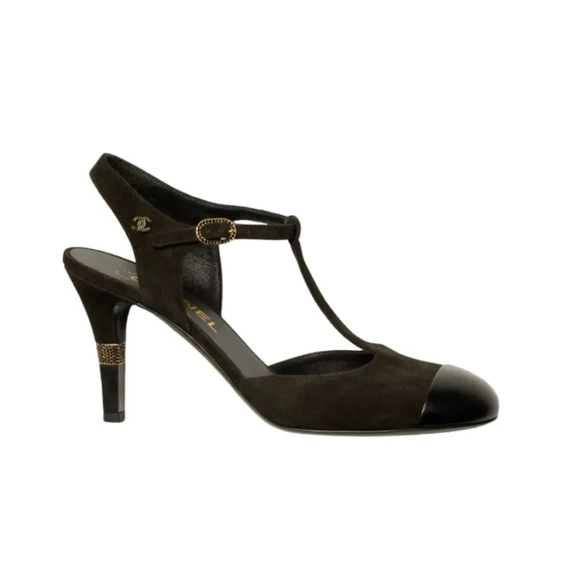 CHANEL High Heels Women's Black-1