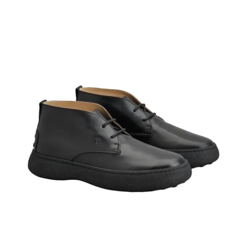 TOD'S W. G. Ankle Boots Men's Black-2