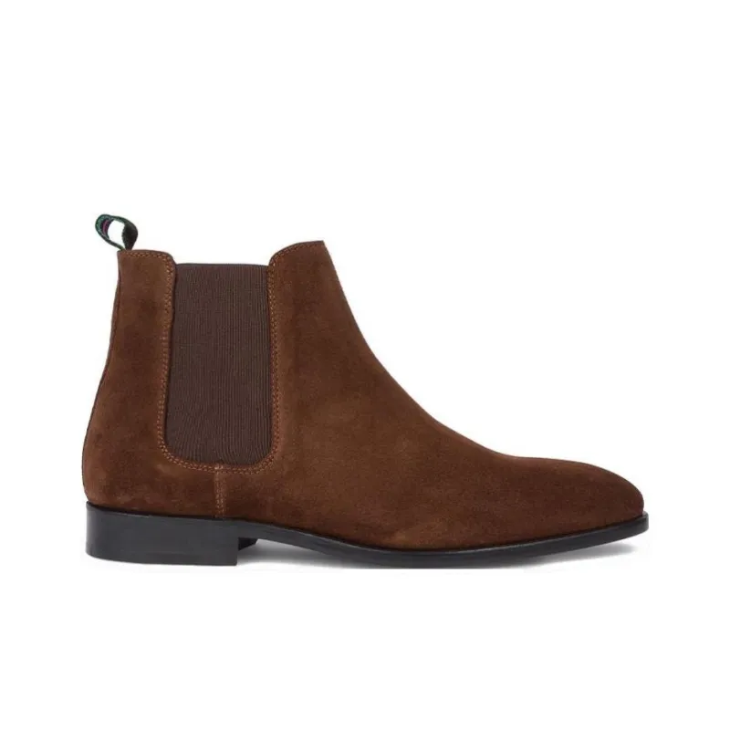 Paul Smith 'Gerald' Ankle-Length Chelsea Boots Women's Brown-1