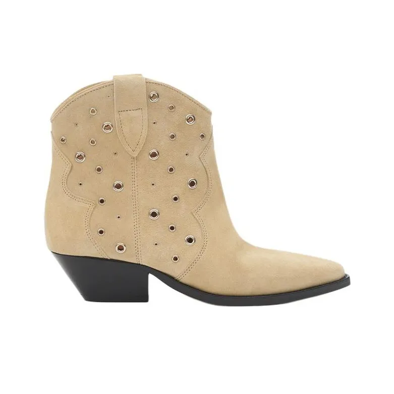 ISABEL MARANT Dewina 40mm Suede Ankle Boot-1