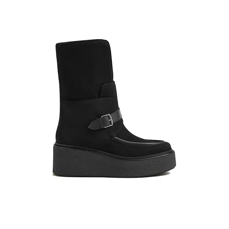 HERMES Ankle Boot Ankle Boots 6.5cm Women's Black-1