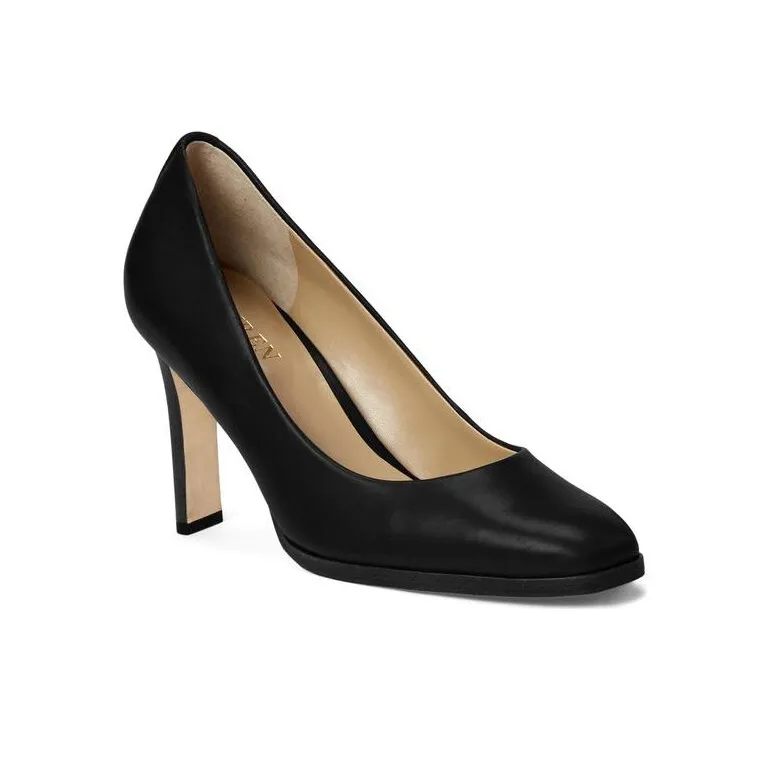 Lauren Ralph Lauren Camila 85mm Leather Pumps-2