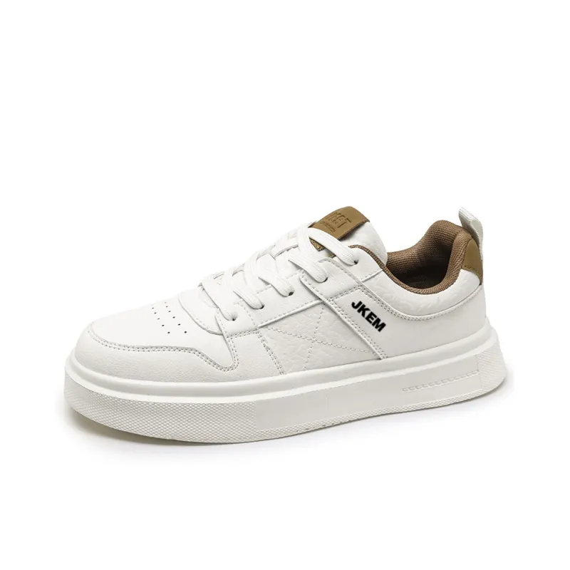 JKEM Slip Resistant Cushioning Abrasion Resistant Low Top Skateboard Shoes Men's-1