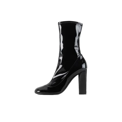 EMPORIO ARMANI Fashion Ankle Boots Women's Black
