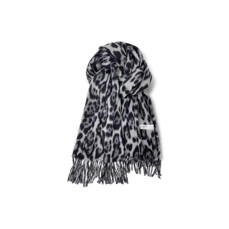 Cranta Komeia Polyester Knit Scarves Unisex-4
