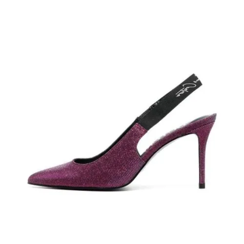 VERSACE JEANS COUTURE Slim Heel High Heels Women's Fuchsia