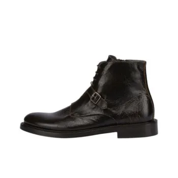Pollini Ankle Boots Men's Dark Brown